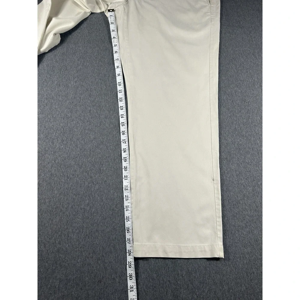 Tommy Bahama Boracay Flat‎ Front Chino Pants Khaki Beige Men's Size 38